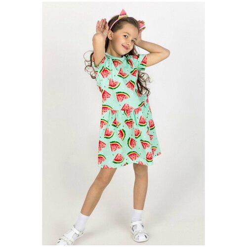 Платье для девочки Арбузик короткий рукав 2-3 года ПЛ0113-28