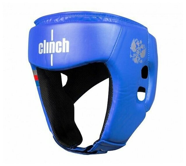 C112 Шлем боксерский Clinch Olimp синий (XL)