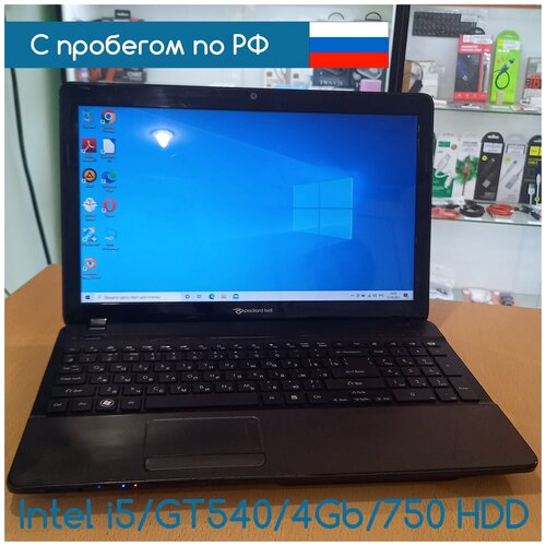 Ноутбук PackardBell TS11156Intel Core i5 23 ГГцGeForce 540M750 HDD4Gb DDR3 бу 1825000₽