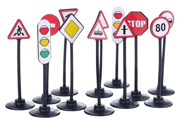 Игровой набор Стром Дорожные знаки (У593)