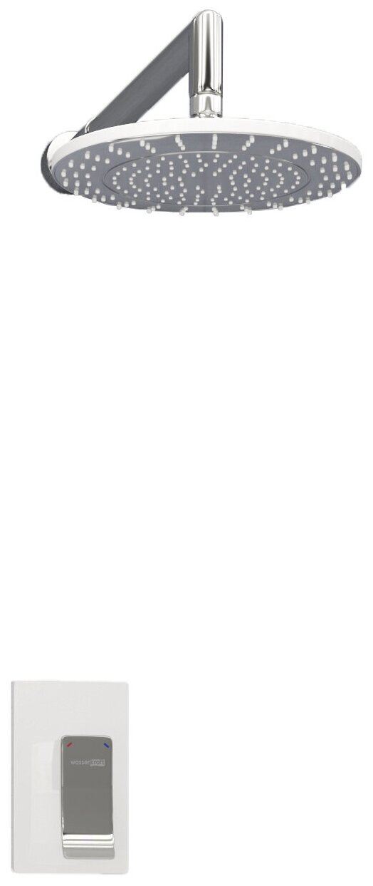 Душевая система WasserKRAFT A12667WHITE