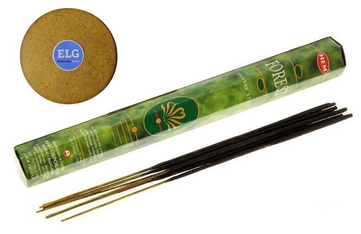 Благовония HEM "Forest" (Лес), 20 палочек — фото 1