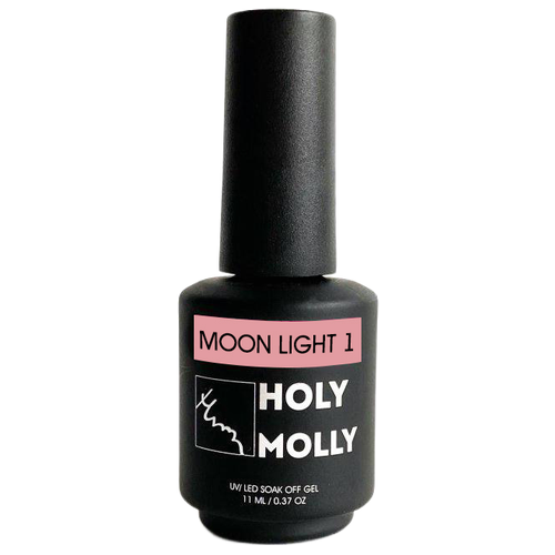 sign moon light HOLY MOLLY гель-лак для ногтей Moon Light, 11 мл, №01
