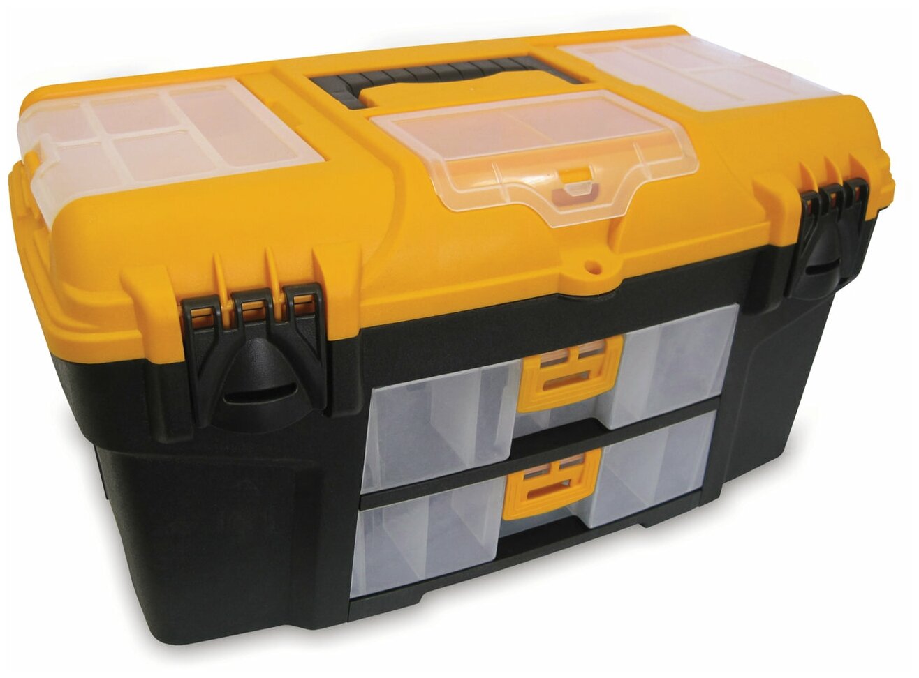 IDEA Ящик для инструментов с двумя консолями и коробками «Уран» 21'
