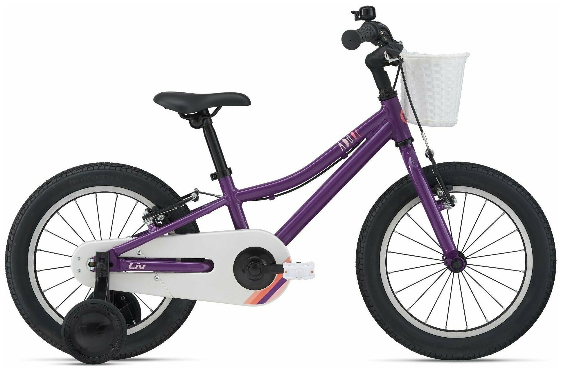 LIV ADORE F/W 16 (2022) Велосипед детский 12-16 цвет: Plum One Size Only