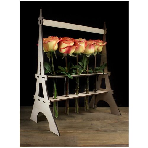 Ваза для цветов и сухоцветов подарочная