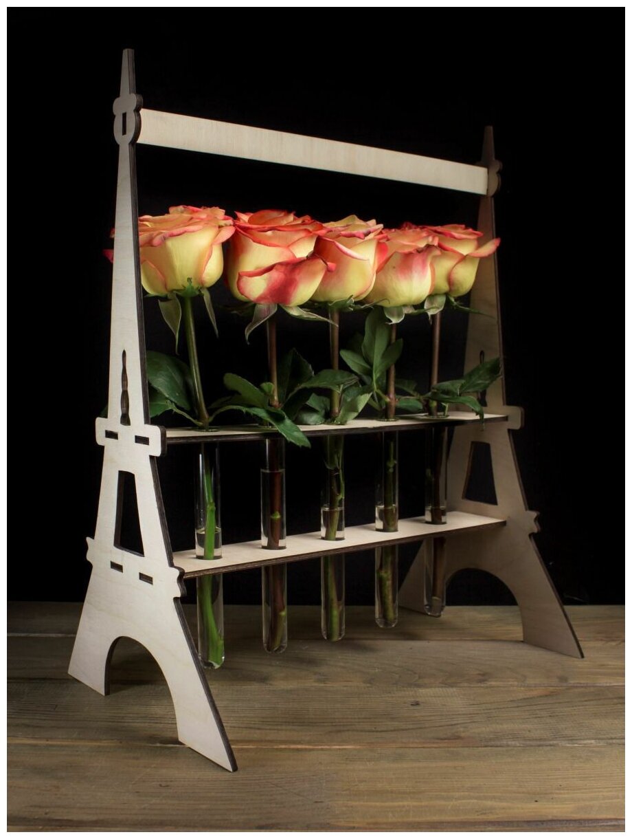 фото Ваза для цветов и сухоцветов подарочная