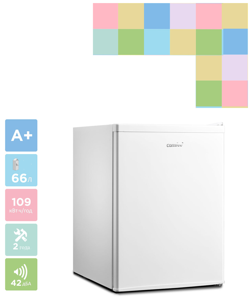 Холодильник Comfee RCD98WH1R - фотография № 8