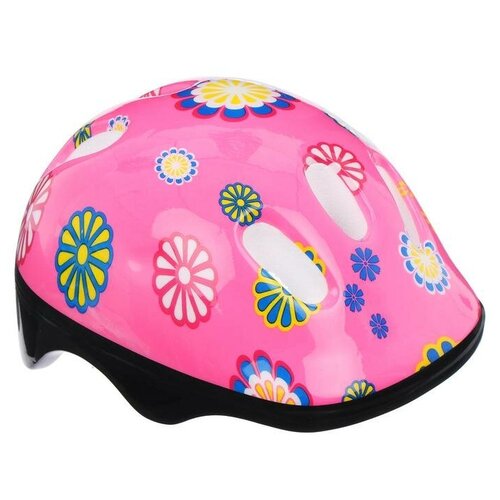 Шлем защитный OT-SH6 детский, размер S (52-54 см), цвет розовый шлем защитный ot sh6 детский размер s 52 54 см цвет красный