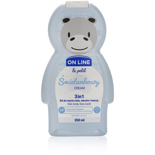 Гель для мытья On Line Le petit для детей CREAM, 350 мл.