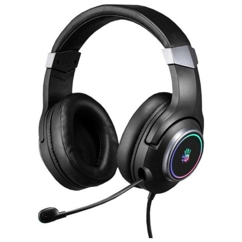Наушники с микрофоном A4Tech Bloody G350 черный 2м мониторные USB оголовье G350 USB BLACK 357400₽