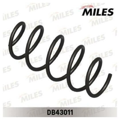 MILES DB43011 Пружина передняя 2шт