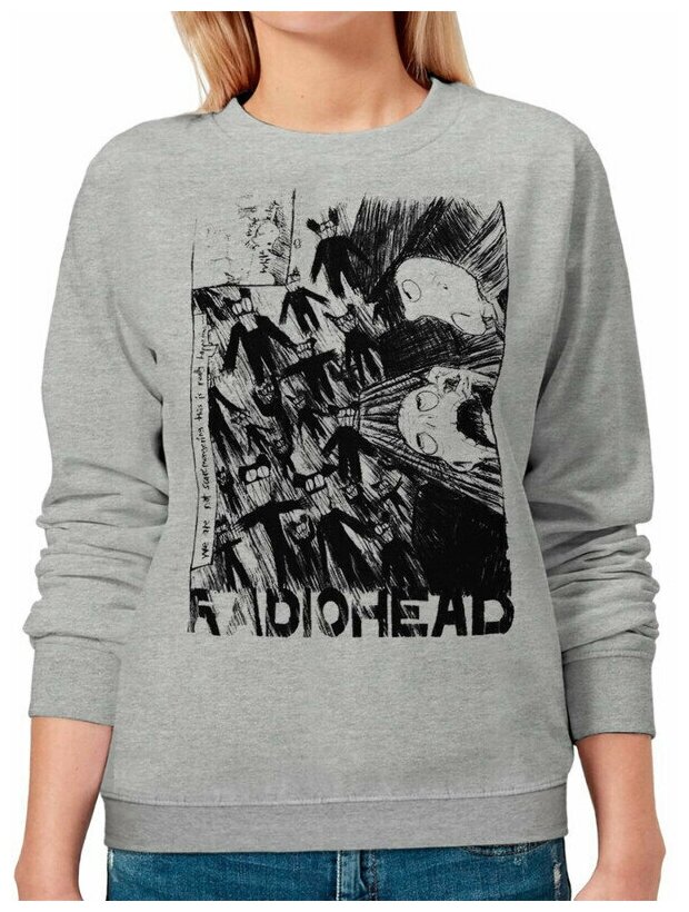 Свитшот DreamShirts с принтом Radiohead 