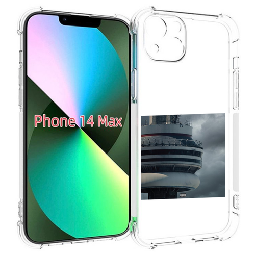 Чехол MyPads Drake - Views для iPhone 14 Plus (6.7) задняя-панель-накладка-бампер