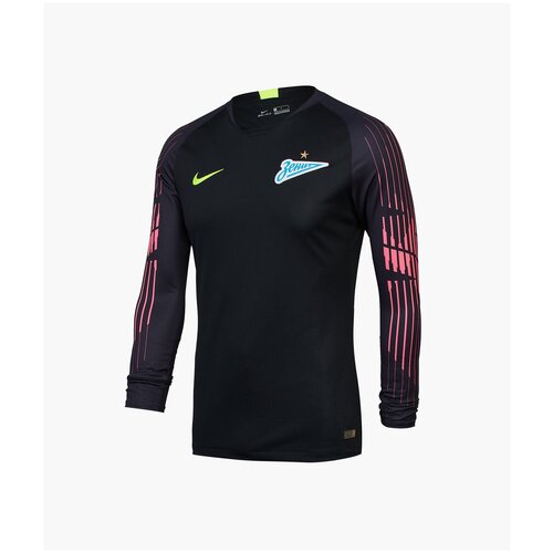 фото Вратарская футболка nike с длинным рукавом сезон 2018/19, р-р xl, черный зенит