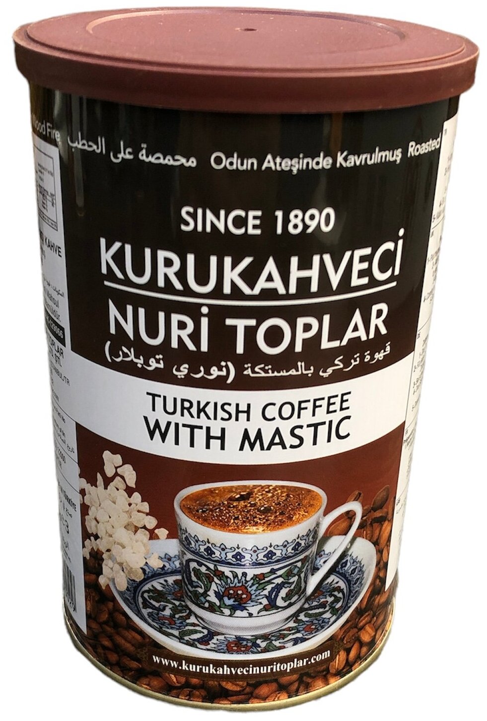 Кофе молотый с мастикой, KURUKAHVECI NURI TOPLAR - фотография № 1