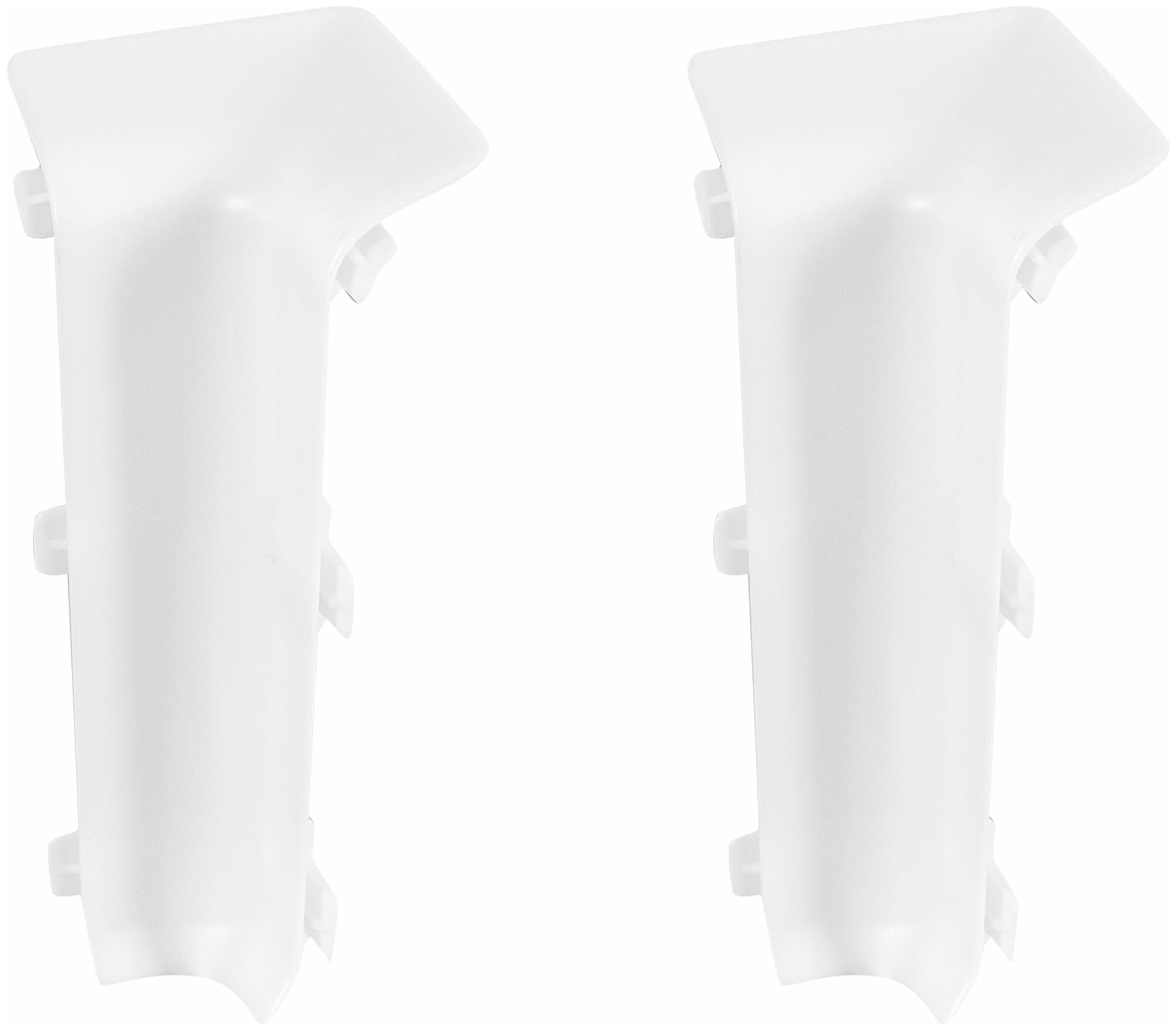 IDEAL Угол для плинтуса внутренний «Белый» 80 мм 2 шт.