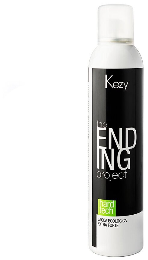 Kezy, Экологический лак экстрасильной фиксации The Ending Hard Tech, 300 мл