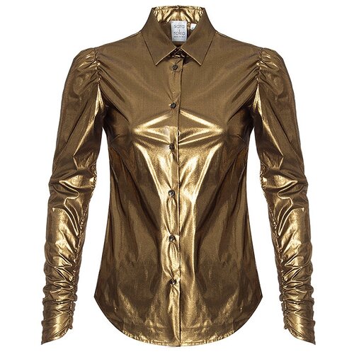 Блуза Sara Roka, размер 42, золотой