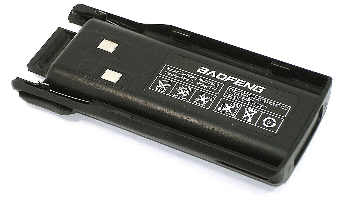 Аккумулятор AMPERIN для Baofeng UV-82 Li-ion 2800mAh 74V