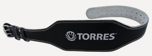 Изображение товара Пояс тяжелоатлетический Torres арт. PRL619018XXL, р. XXL (140 см), шир. 15 см, нат. прес. кожа, черный