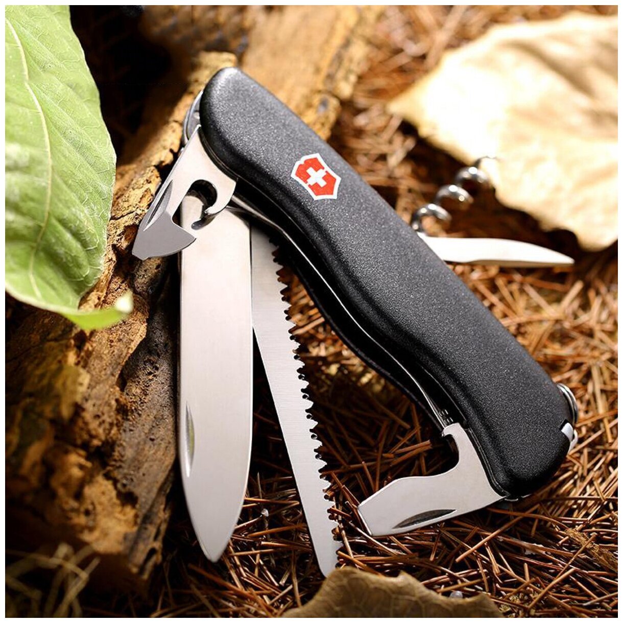 Нож перочинный Victorinox FORESTER (0.8363) 111мм 12функций красный - фото №7