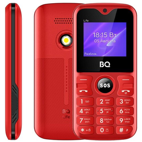 Мобильный телефон BQ Mobile BQ-1853 Life Red/Black