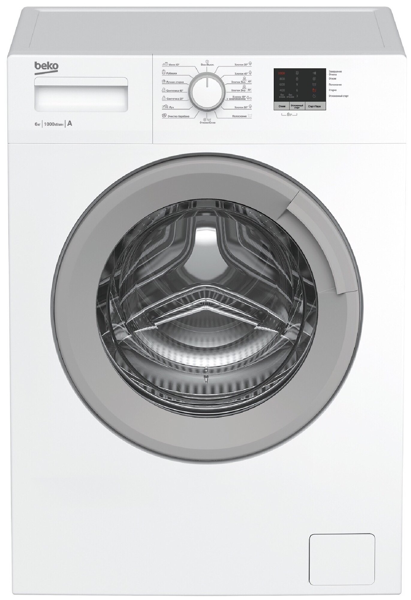 Стиральная машина Beko ELE 67511 ZSW, белый