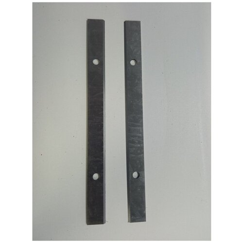 Ножи для электрорубанка широкие с отверстиями 250х21х3 (пара) (015-0201)