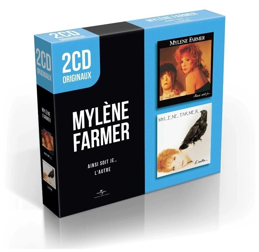 Audio CD Mylene Farmer. Ainsi Soit-Je / Lautre (2 CD)