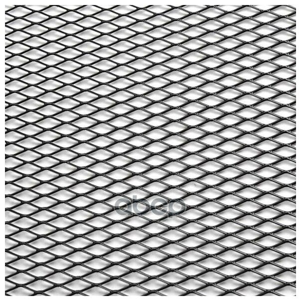 STRECK Сетка декоративная на решетку радиатора STRECK R16 черная 16*8 1000х250 R16ALU 16*8 — фото 3