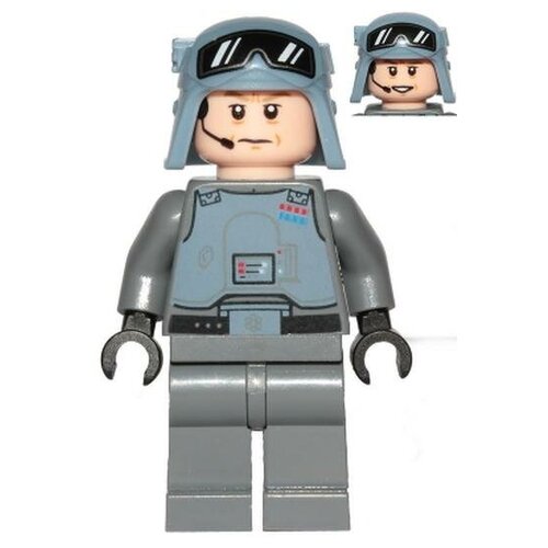 Минифигурка Лего Lego sw1101 General Maximillian Veers - Helmet with Goggles Print universal ski helmet accessories helmet goggles belt clip goggles belt buckle