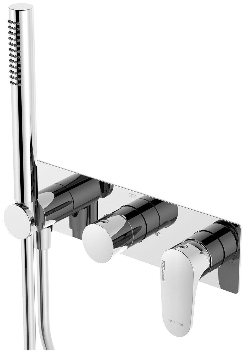 Смеситель для душа WasserKRAFT Dinkel 5877 Хром