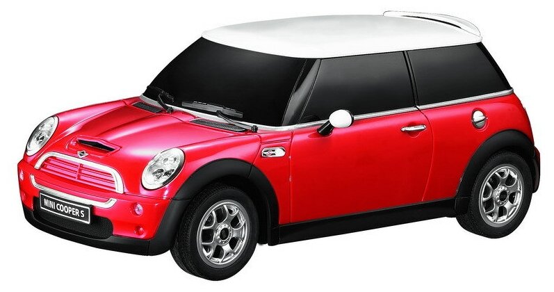 Машина р у 1:18 Minicooper S, цвет красный 2.4G 20900R-no