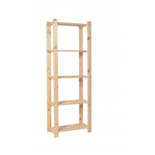 Стеллаж деревянный Четыре Солнца 165-28-60 (арт. S218-1)