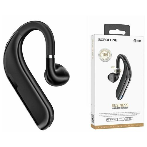 Bluetooth гарнитура BOROFONE BC31 черный 99000₽