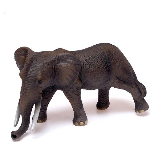 Фигурка Зоомир Саванный слон 5155924, 17 см саванный слон 19 см loxodonta africana фигурка игрушка дикого животного