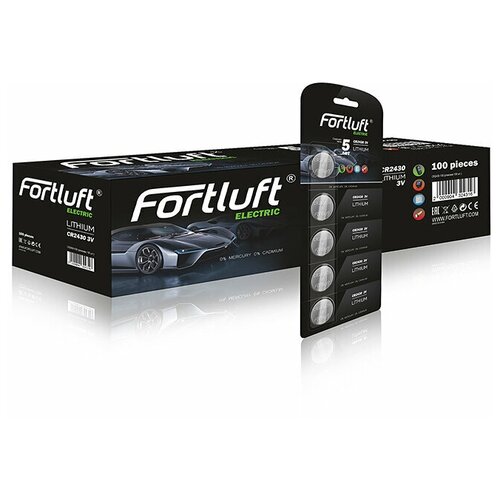 Батарейка Fortluft CR2430-50