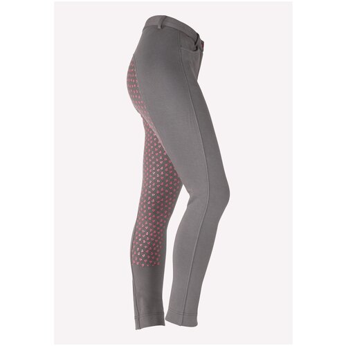 Бриджи для верховой езды с полной силиконовой леей SHIRES AUBRION 