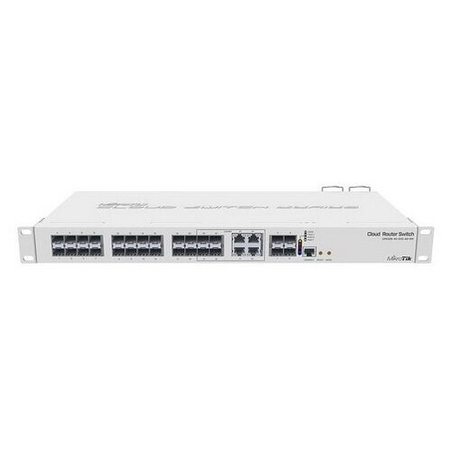 Коммутатор MikroTik CRS328-4C-20S-4S+RM коммутатор mikrotik cloud router switch crs326 24g 2s rm