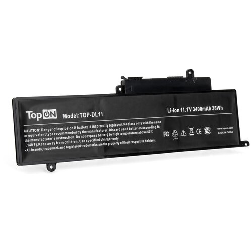 Аккумулятор для ноутбука Dell Inspiron 11-3000, 13-7000 Series. 11.1V 3400mAh 38Wh. PN: GK5KY,4K8YH.