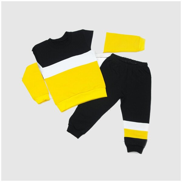Комплект одежды АЛИСА детский, свитшот и брюки, повседневный стиль