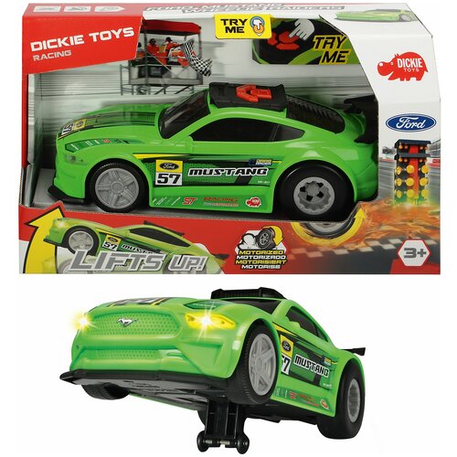 Dickie toys. Рейсинговый автомобиль VW Beetle моторизированный полицейский автомобиль dickie toys vw tiguan r line 3714013 1 18 25 см серебристый