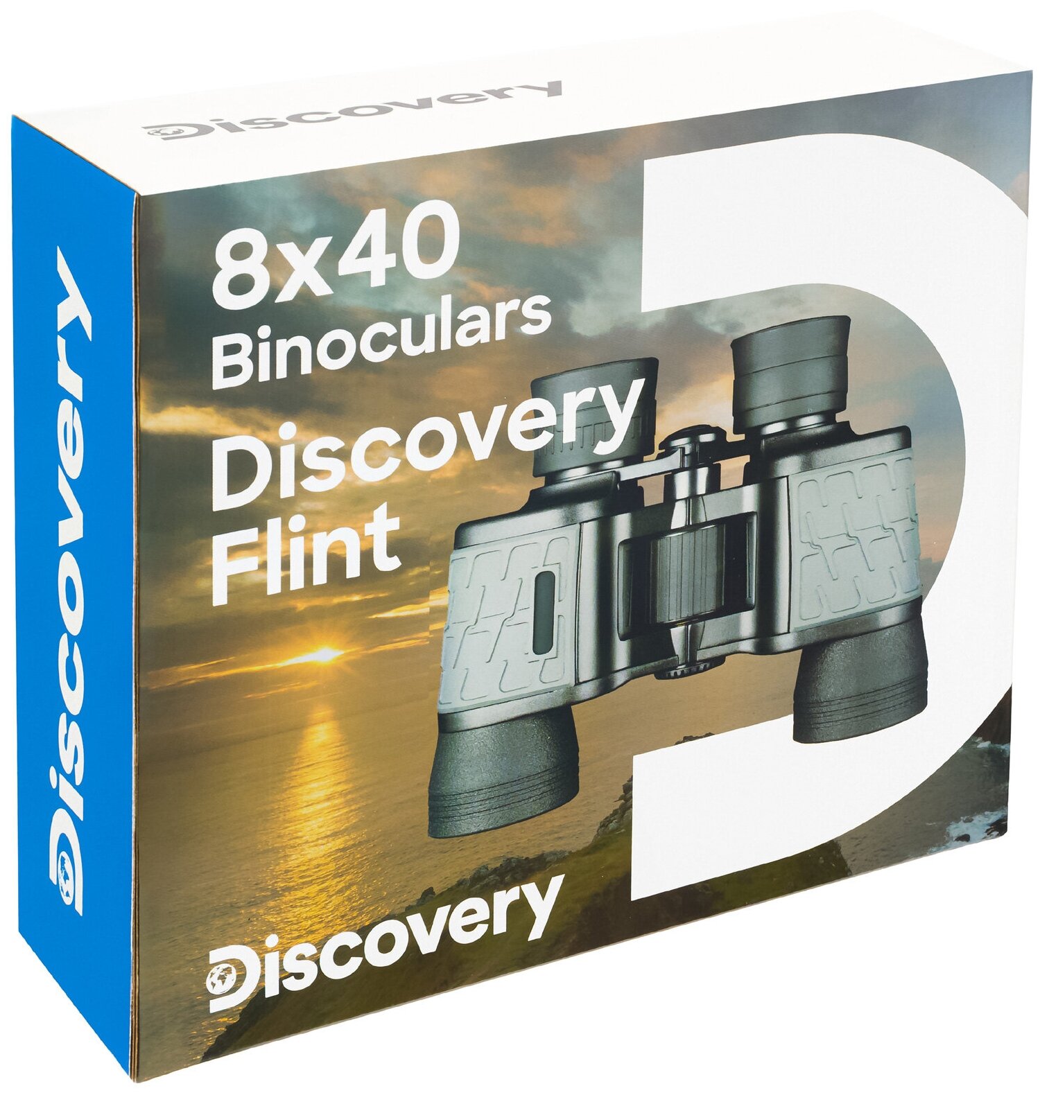 Бинокль Levenhuk (Левенгук) Discovery Flint 8x40