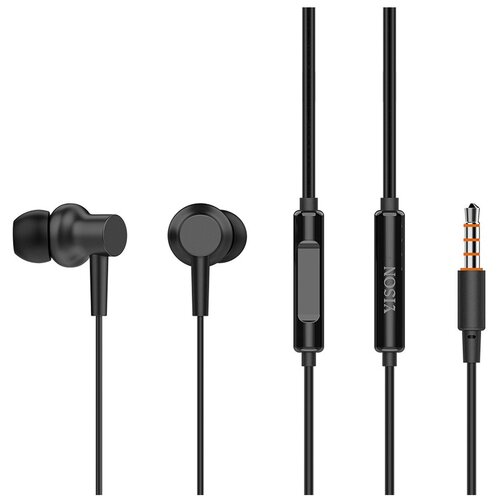 Наушники внутриканальные YISON X2 пластик кабель 12м цвет чёрный 44900₽