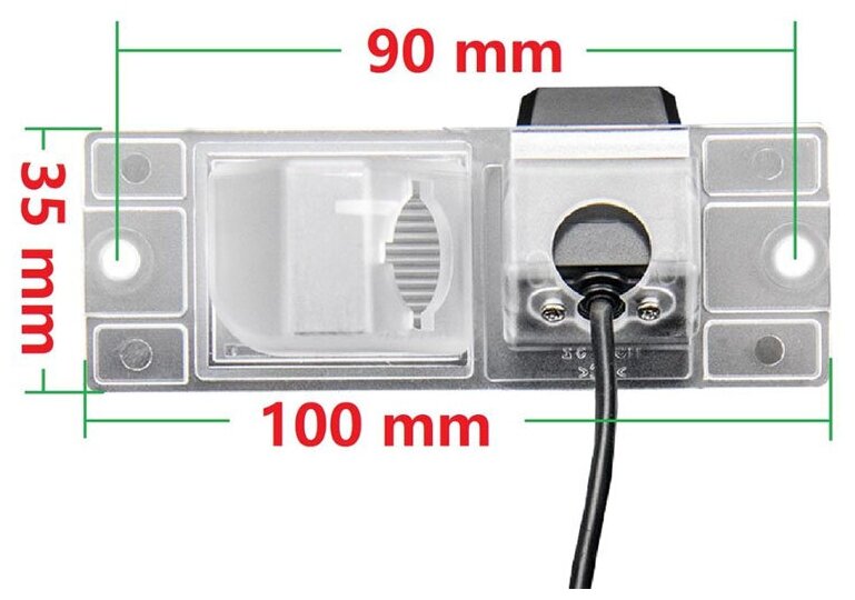 Камера заднего вида Мицубиси Монтеро 3-4 (1999 - 2019)