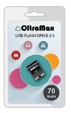 Флешка OltraMax 70 32GB Black