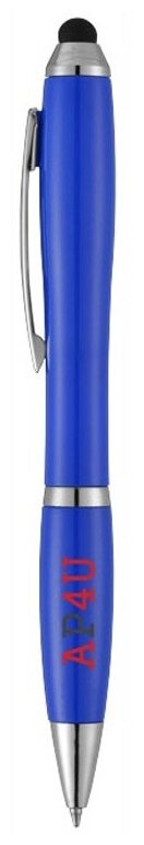 Ручка-стилус шариковая Nash ярко-синий