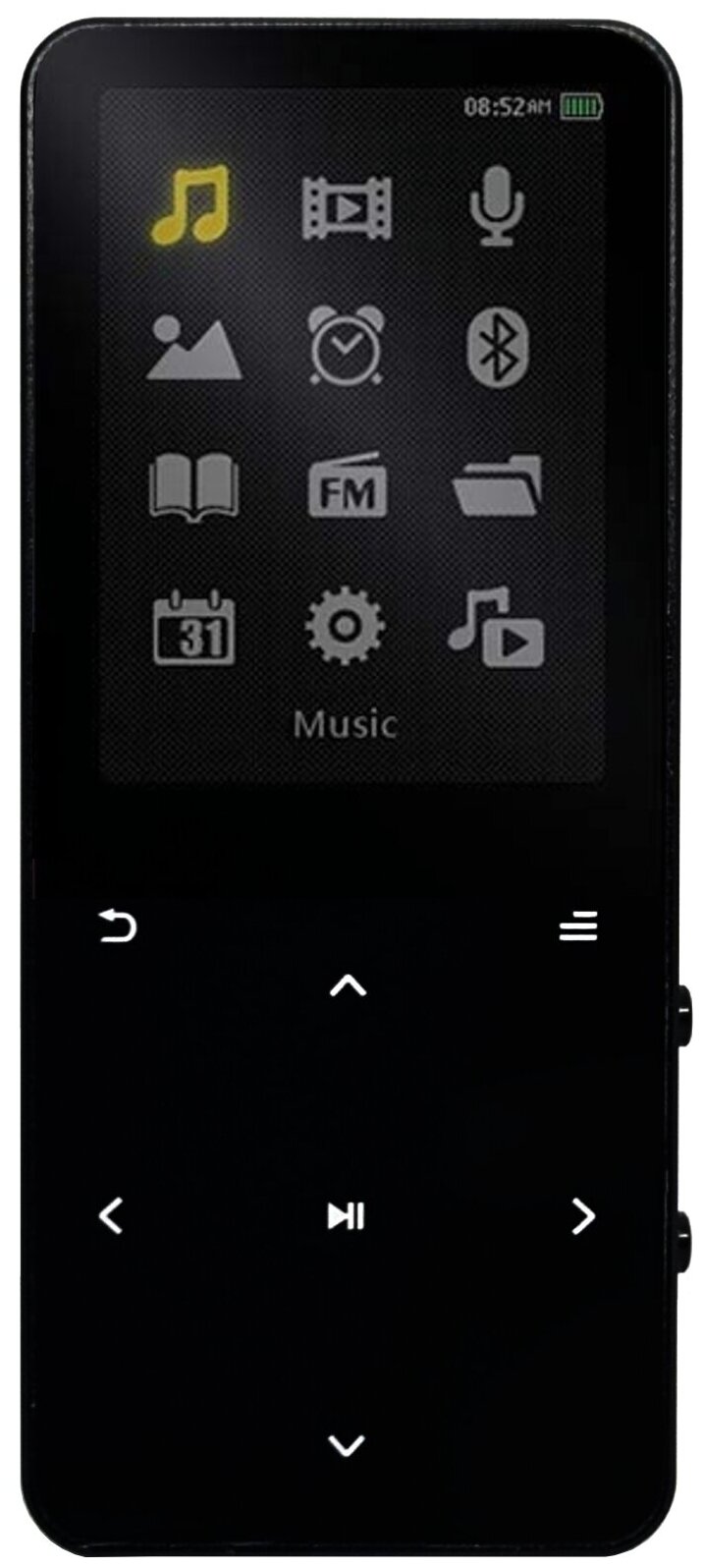 Flac/mp3 HiFi плеер TM8 K11 Bluetooth 8Гб черный