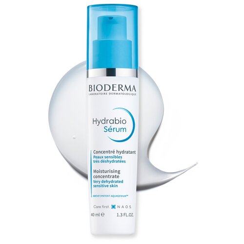 Сыворотка для обезвоженной кожи лица увлажняющая Hydrabio Bioderma/Биодерма 40мл